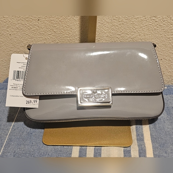 Kate Spade Silver Crossbody Bag - Picture 7 of 10